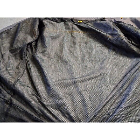 CAT Hooded Jacket Men's XL Black Softshell Cat Work Wear Utility Outdoors - Picture 11 of 16